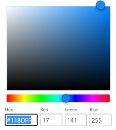 Power BI Color selecting UI